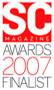 avast SC Magazine Awards 2007 Finalist